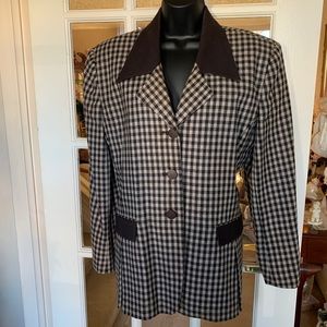 Evan Picone  Suit, Vintage 100% Wool